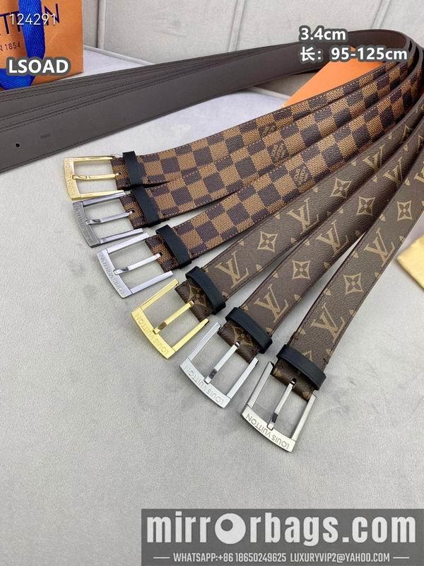 LV belt 34mmX95-125cm 8L24