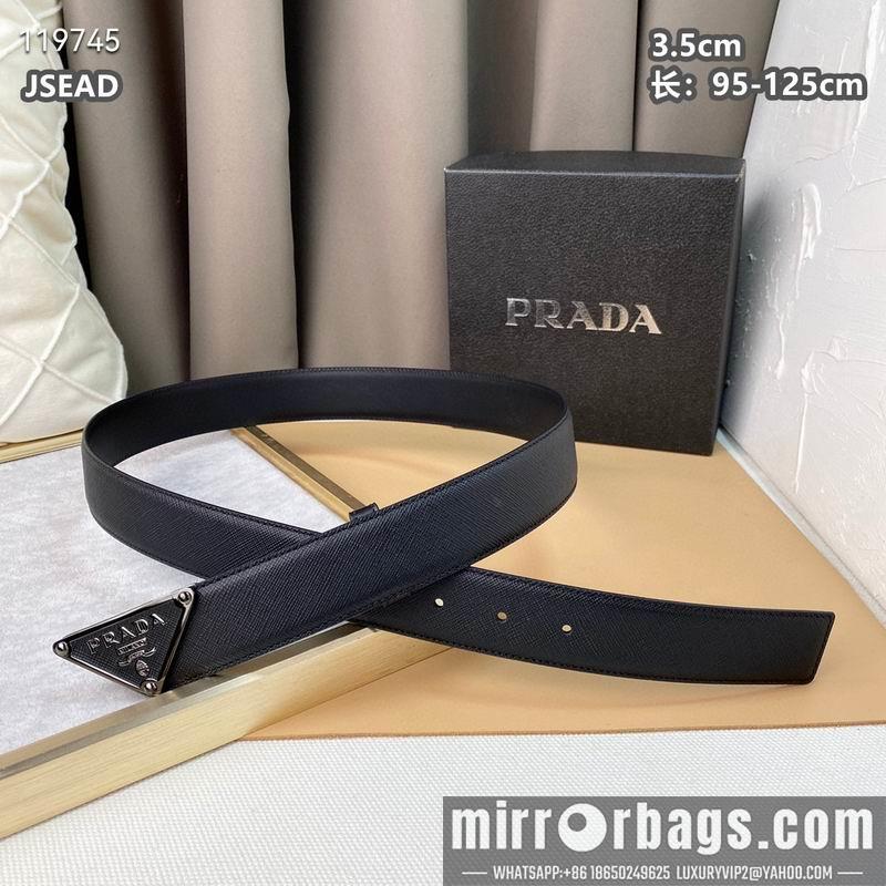 Prada belt 35mmX95-125CM 8L16