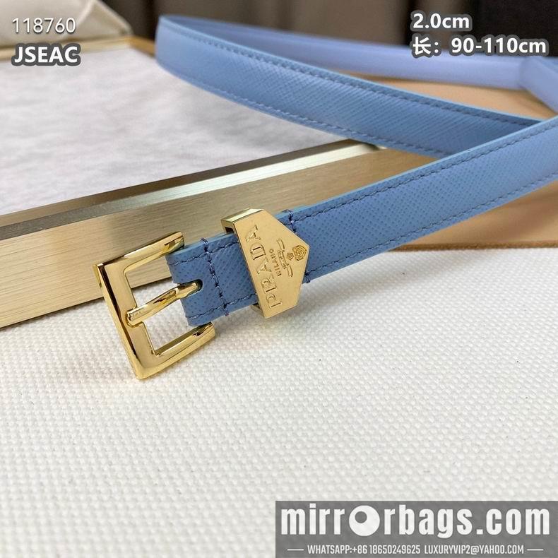 Prada belt 20mmX90-110cm 8L02