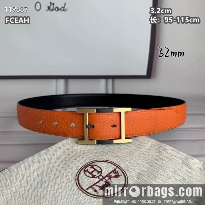 Hermes belt 32mmX95-125cm 8L040803