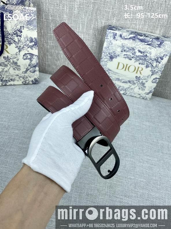 Dior Belt 35mm 95-125cm 8L08