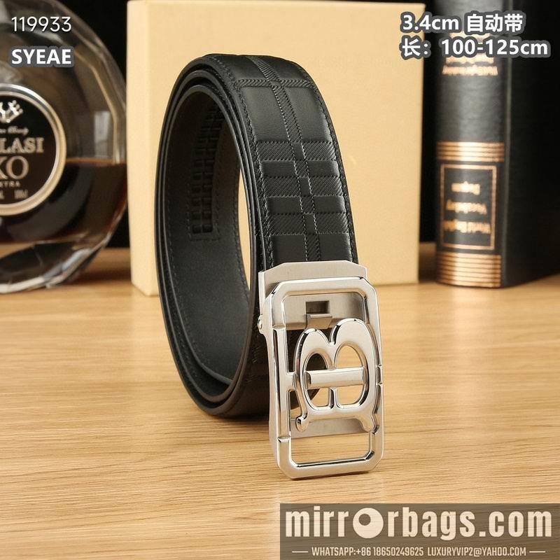 Burberry belt 34mmX100-125cm 8L05