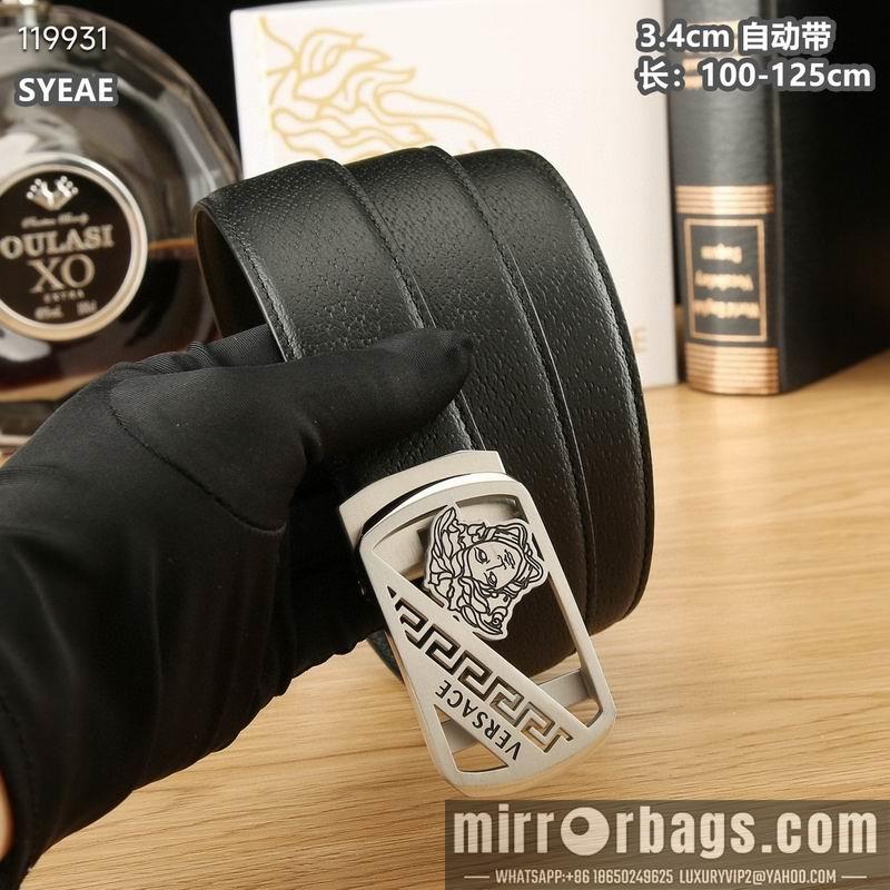 Versace belt 自动带 34mmX100-125cm 8L072001