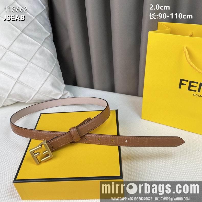 Fendi Belt 20mmX90-110cm 8L08