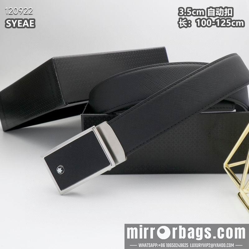 Montblanc belt 自动扣 35mmX100-125cm 8L072009