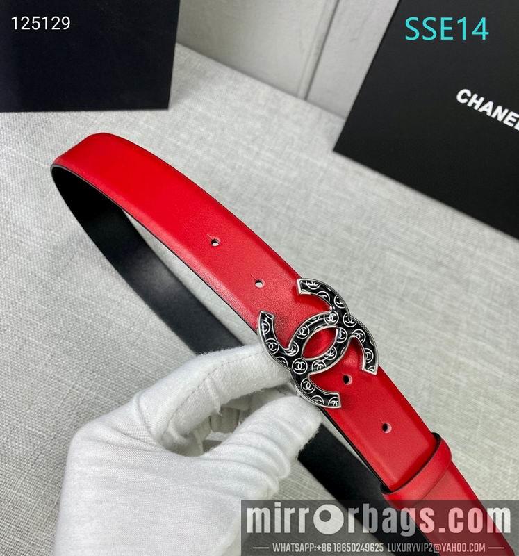 Chanel belt 30mmX95-125cm XH01