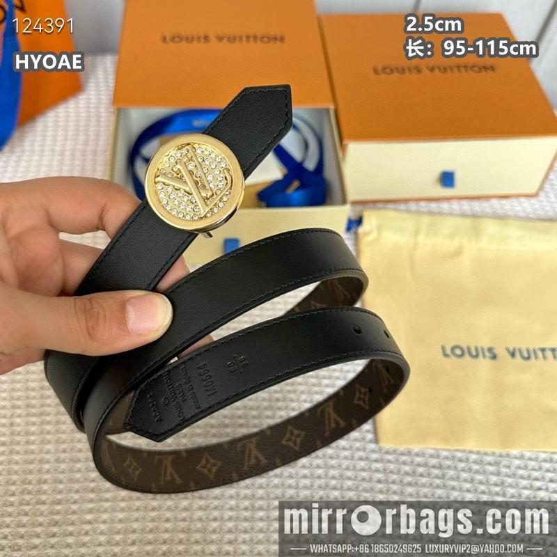 LV belt 25mmX95-115cm 8L13
