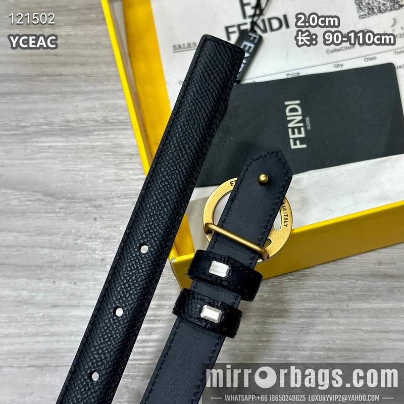 Fendi belt 20mmX90-110cm 8L17