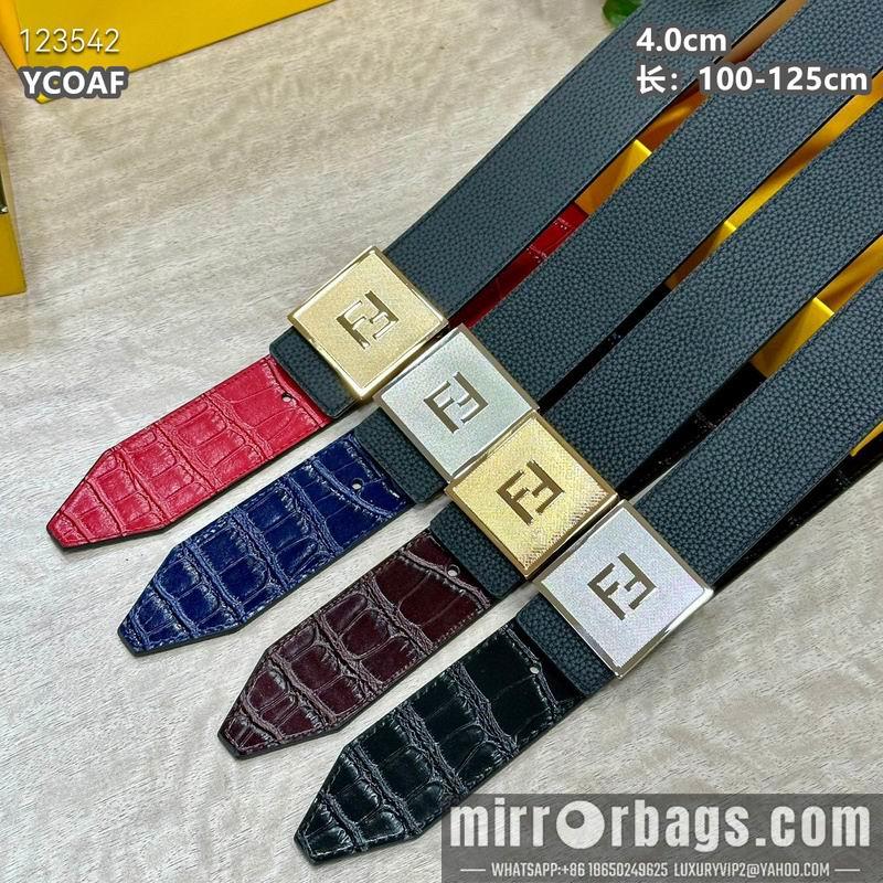 Fendi belt 40mmX100-125cm 8L30