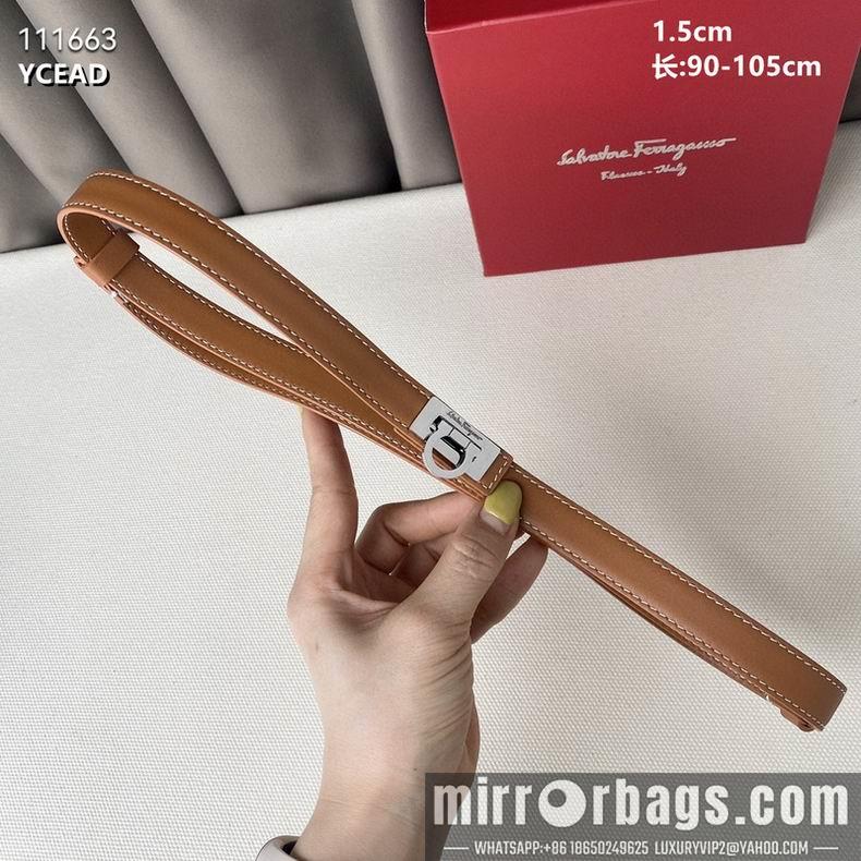 Ferragamo Belt 15mmX90-105cm 8L02