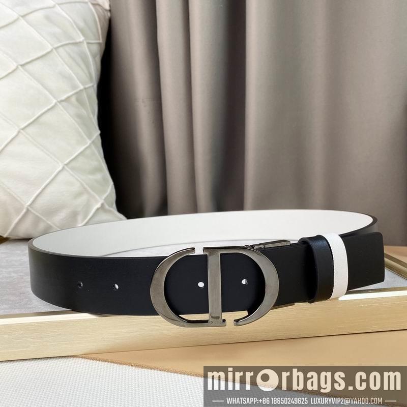 Dior belt 35mmX95-135cm 7D27