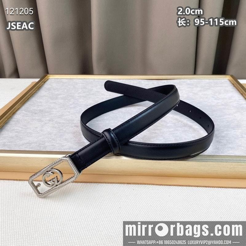 Gucci belt 20mmX95-115cm 8L15