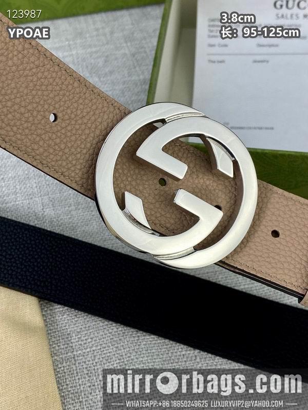 Gucci belt 38mmX95-125cm 8L10