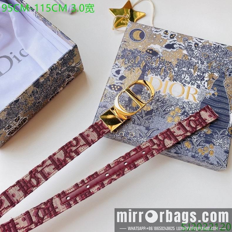 Dior Belt 30mmX95-115cm 7d30