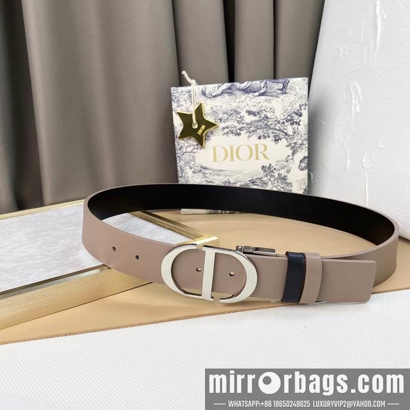 Dior belt 35mmX95-135cm 7D27