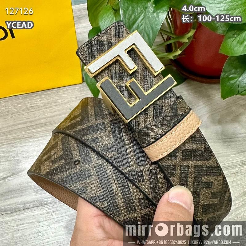 Fendi belt 40mmX100-125cm 8L133