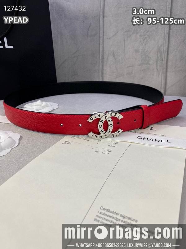 Chanel belt 30mmX95-125cm 8L30