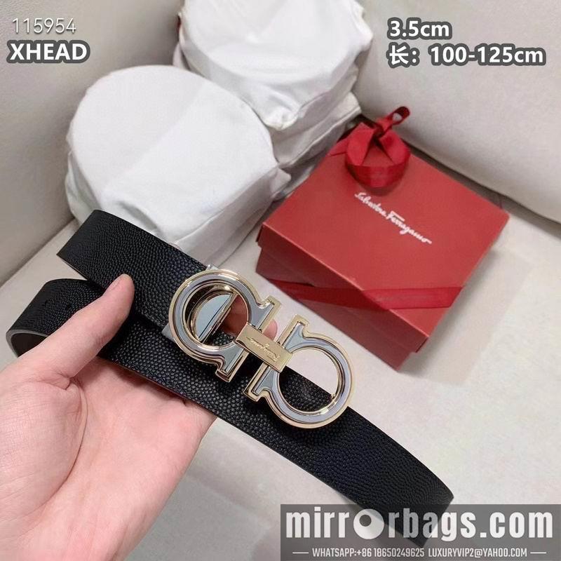 Ferragamo belt 35mmX100-125cm 8L41