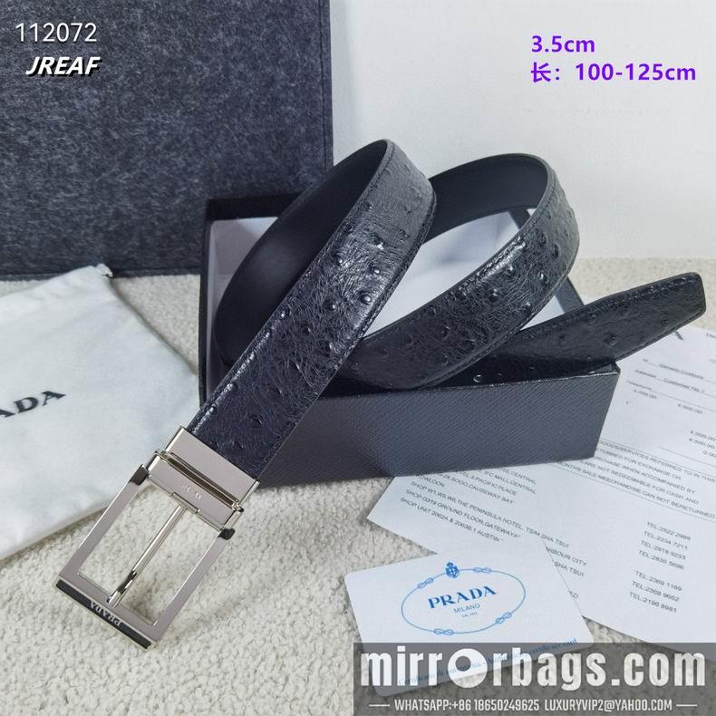 Prada belt 35mmX100-125cm 8L07