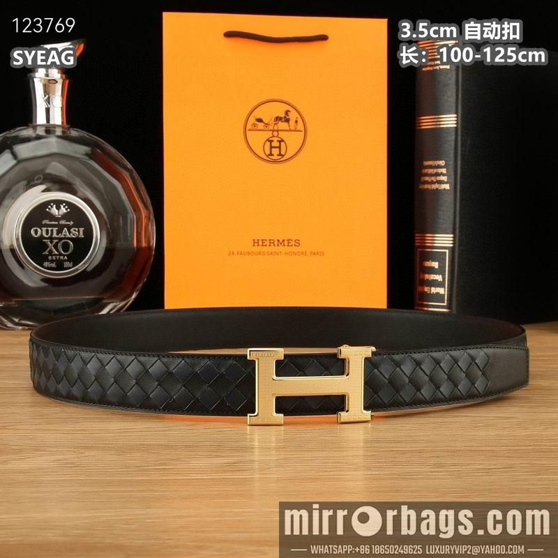 Hermes belt 35mmX100-125cm 8L16