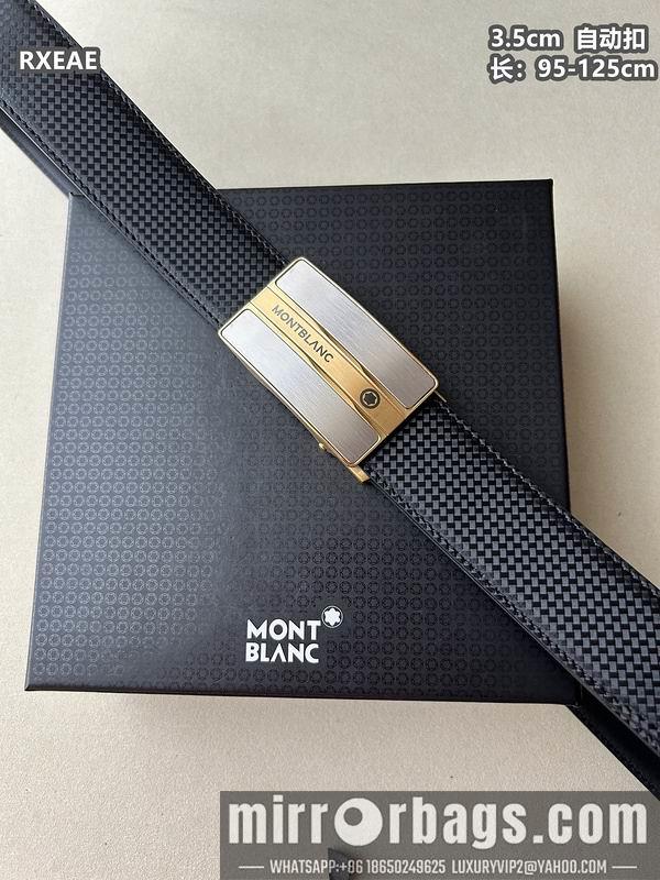 Montlanc belt 35mmX100-125cm 8L80