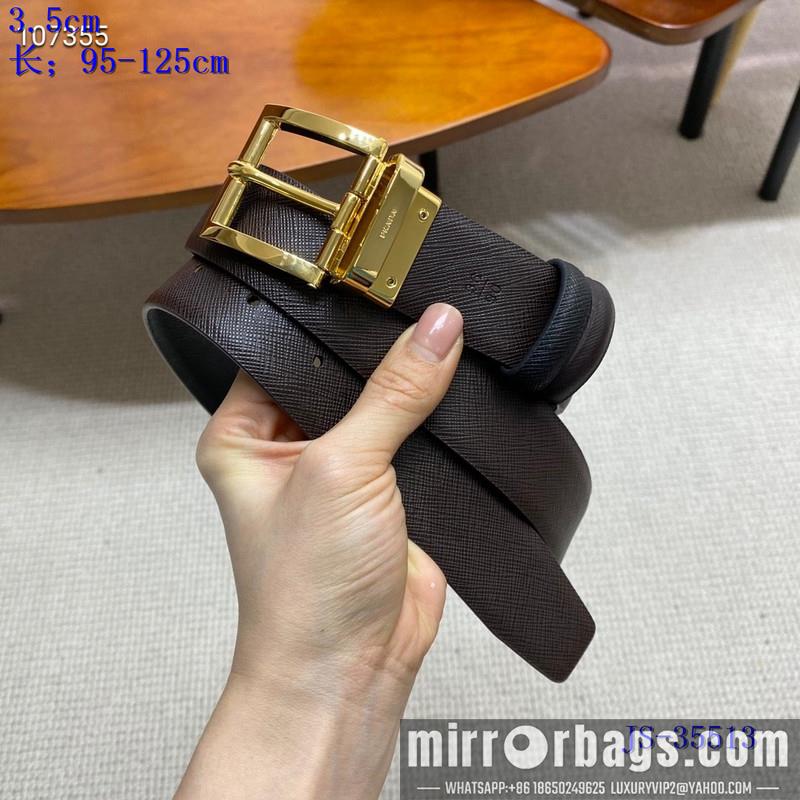Prada belt 35mmX95-125CM 8L01