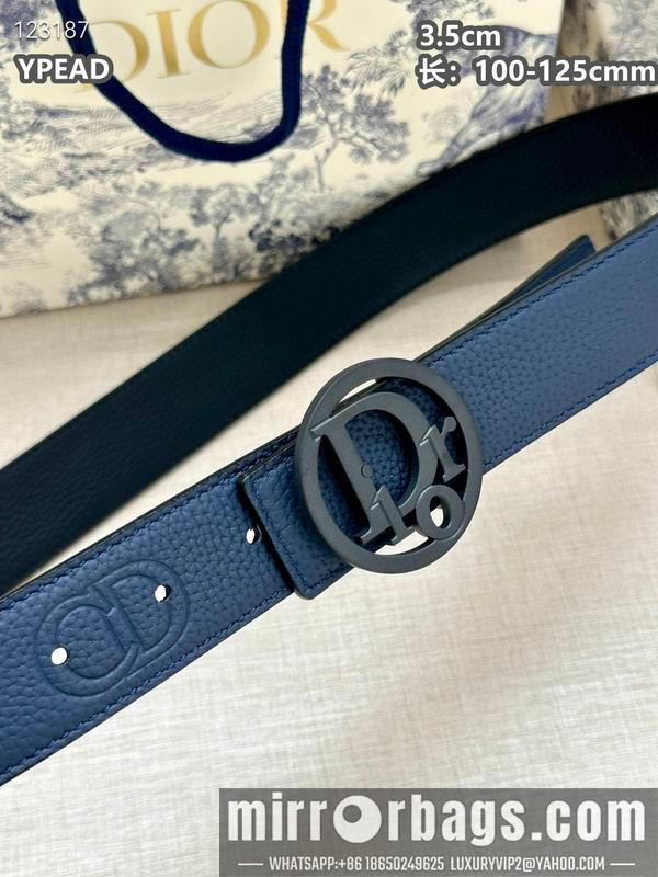 Dior belt 35mmX100-125cm 8L31