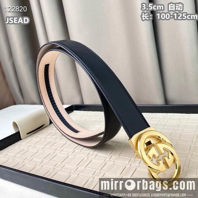 Gucci belt 35mmX100-125cm 8L64