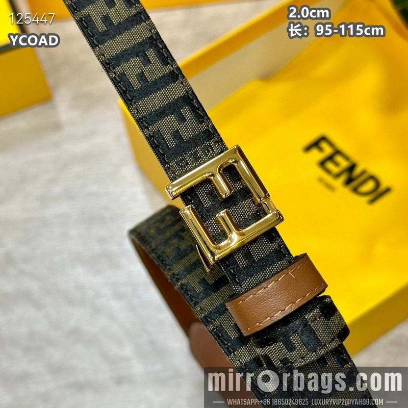 Fendi belt 20mmX95-115cm 8L13