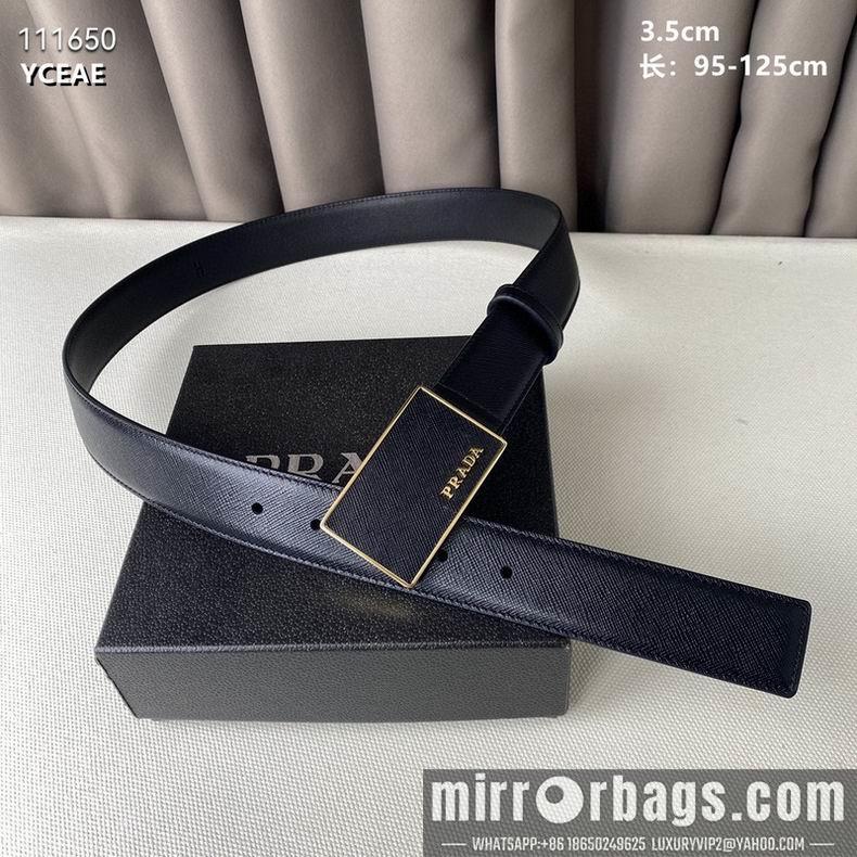 Prada belt 35mmX95-125CM 8L13