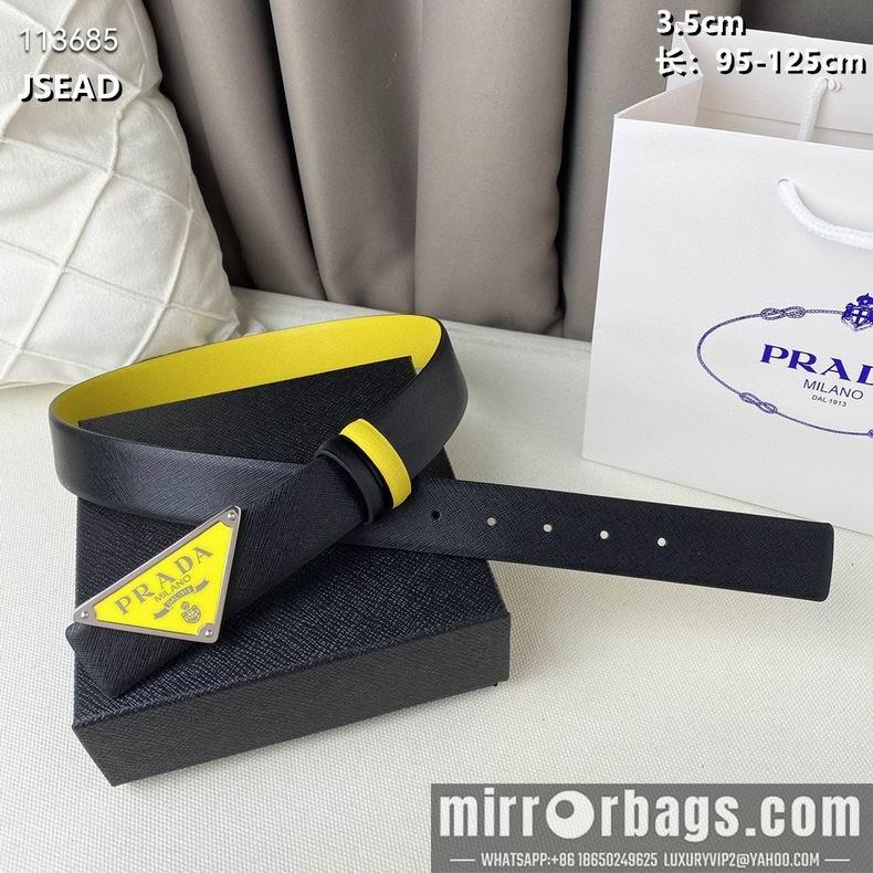 Prada belt 35mmX95-125CM 8L20