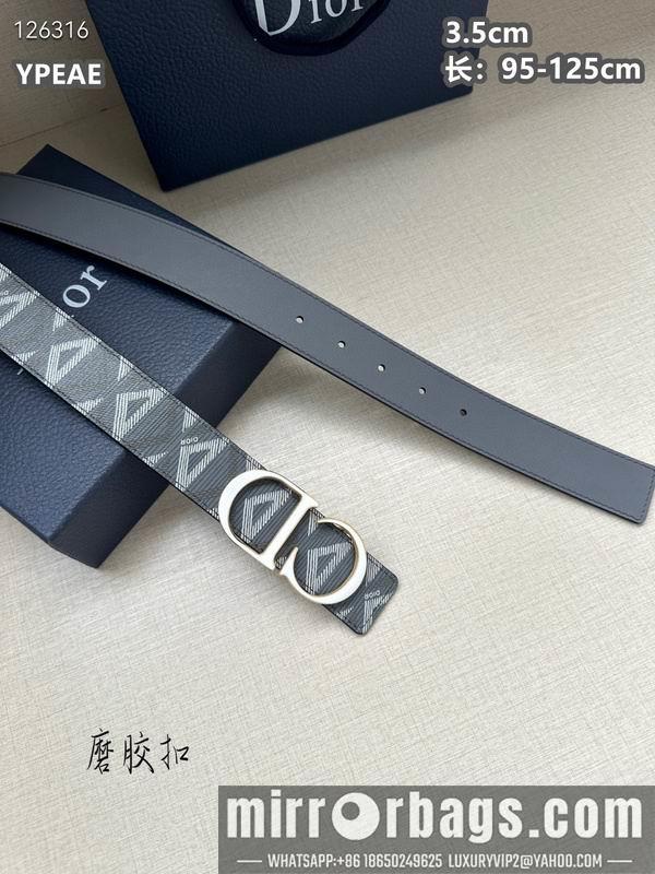 Dior belt 35mmX95-125cm 8L16