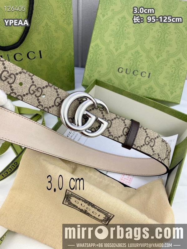 Gucci belt 30mmX95-125cm 8L20
