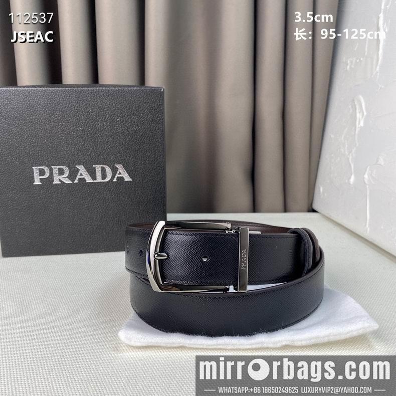 Prada belt 35mmX95-125CM 8L14
