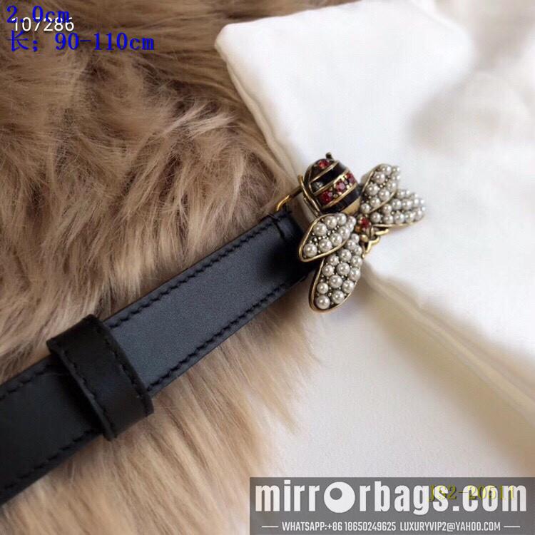 Gucci belt 20mm 90-110cm 8L02