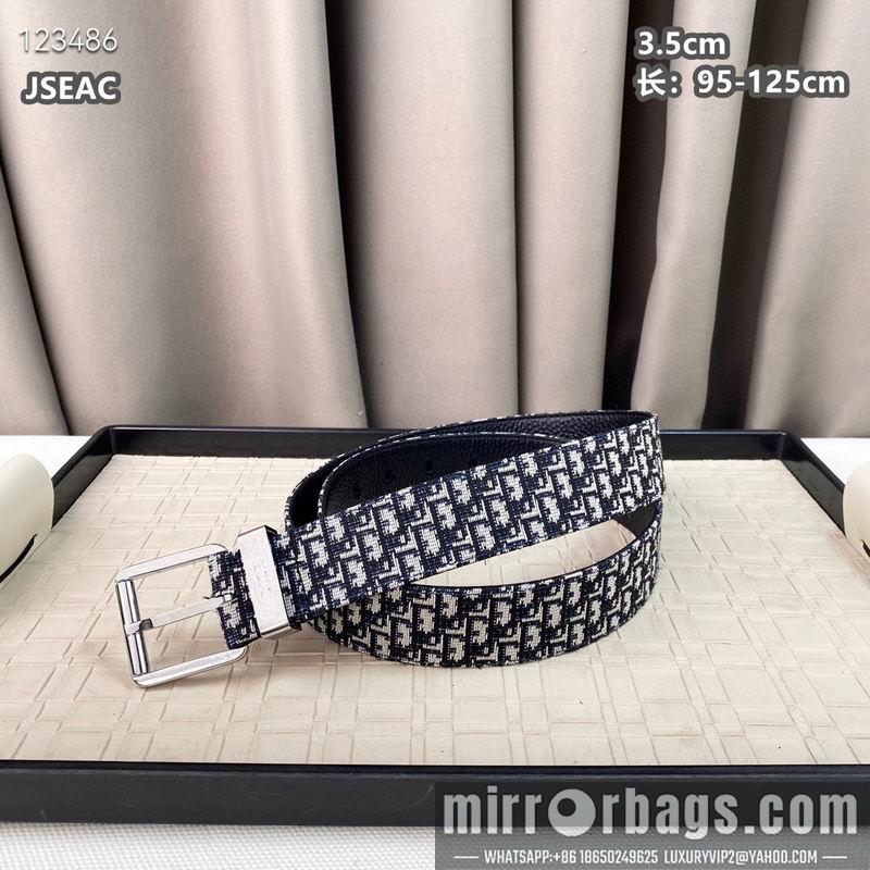 Dior belt 35mmX95-125cm 8L29