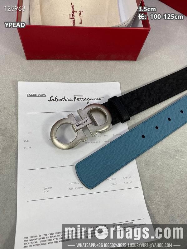 Ferragamo belt 35mmX100-125cm 8L22