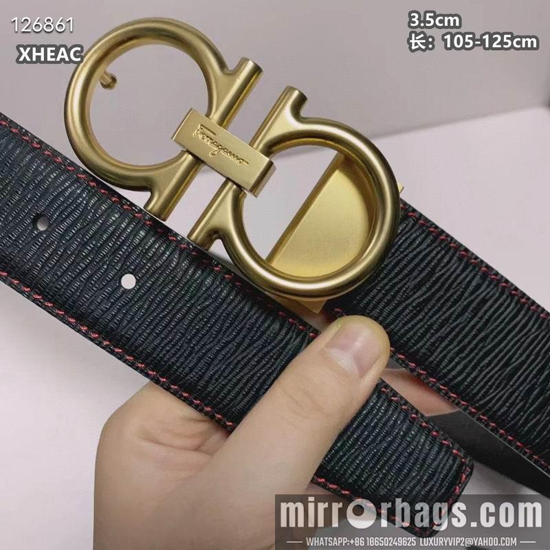 Ferragamo belt 35mmX105-125cm 8L100