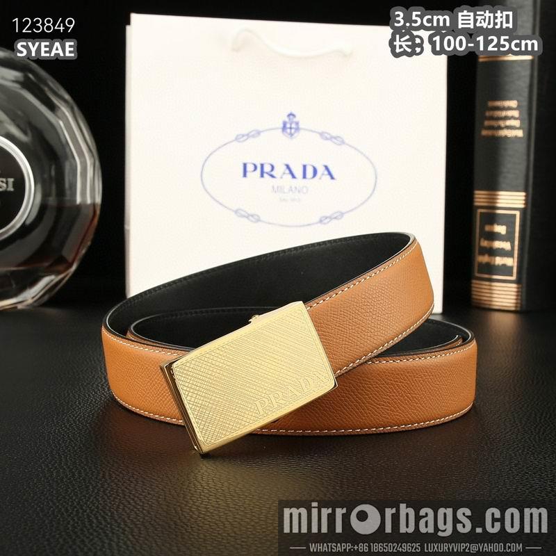 Prada belt 35mmX100-125cm 8L59