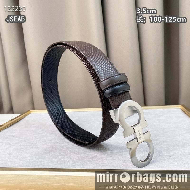 Ferragamo belt 35mmX100-125cm 8L79