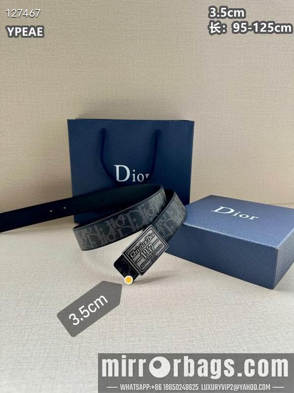 Dior belt 35mmX95-125cm 8L33