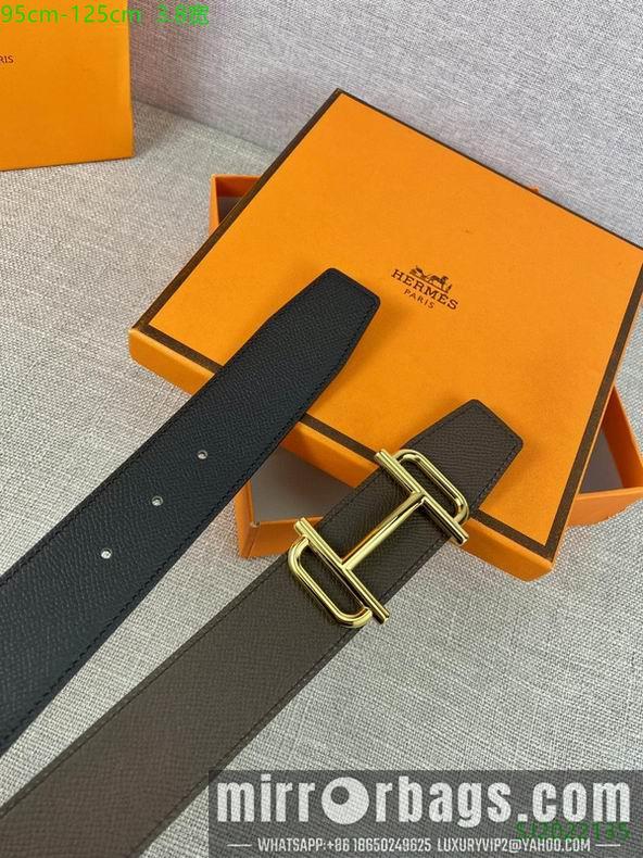 Hermes Belt 38mmX95-125cm 7D118