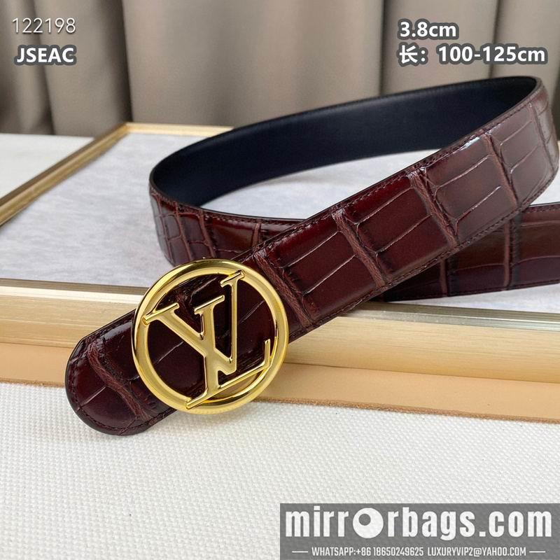 LV belt 38mmX100-125cm 8L07