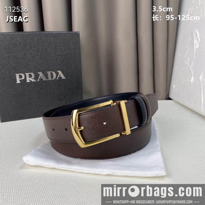 Prada belt 35mmX95-125CM 8L14