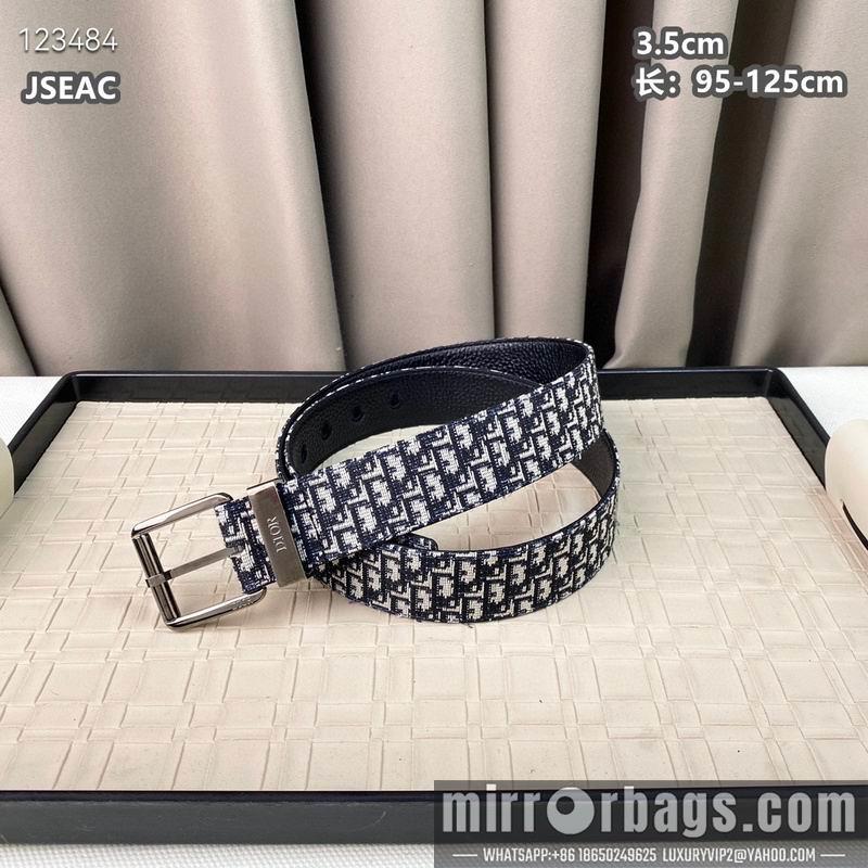 Dior belt 35mmX95-125cm 8L29
