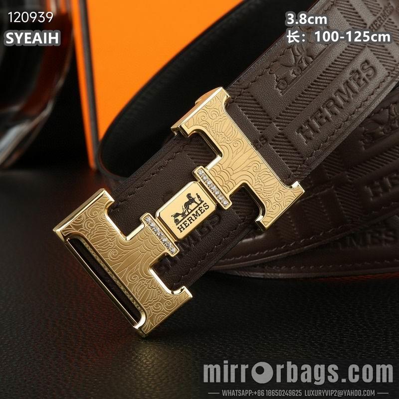 Hermes belt 38mmX100-125cm 8L072005