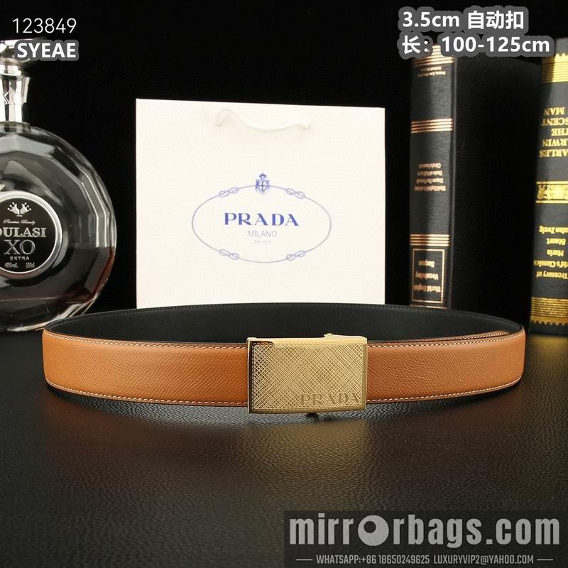 Prada belt 35mmX100-125cm 8L59
