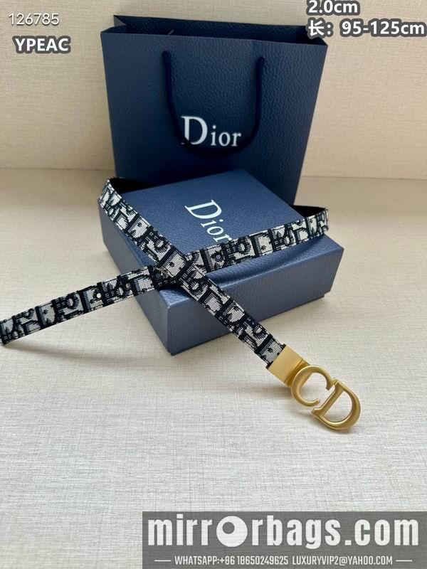 Dior belt 20mmX95-125cm 8L22