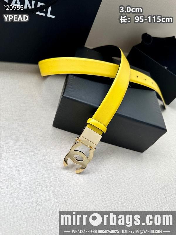 Chanel belt 30mmX95-115cm 8L072003
