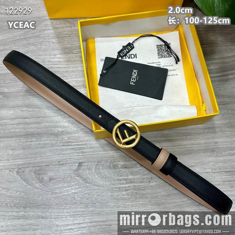 Fendi belt 20mmX100-125cm 8L22